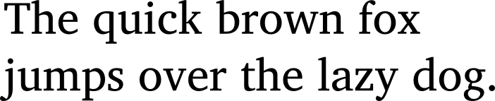 serif